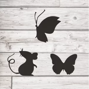 Butterfly or Mouse Door Frame Extra